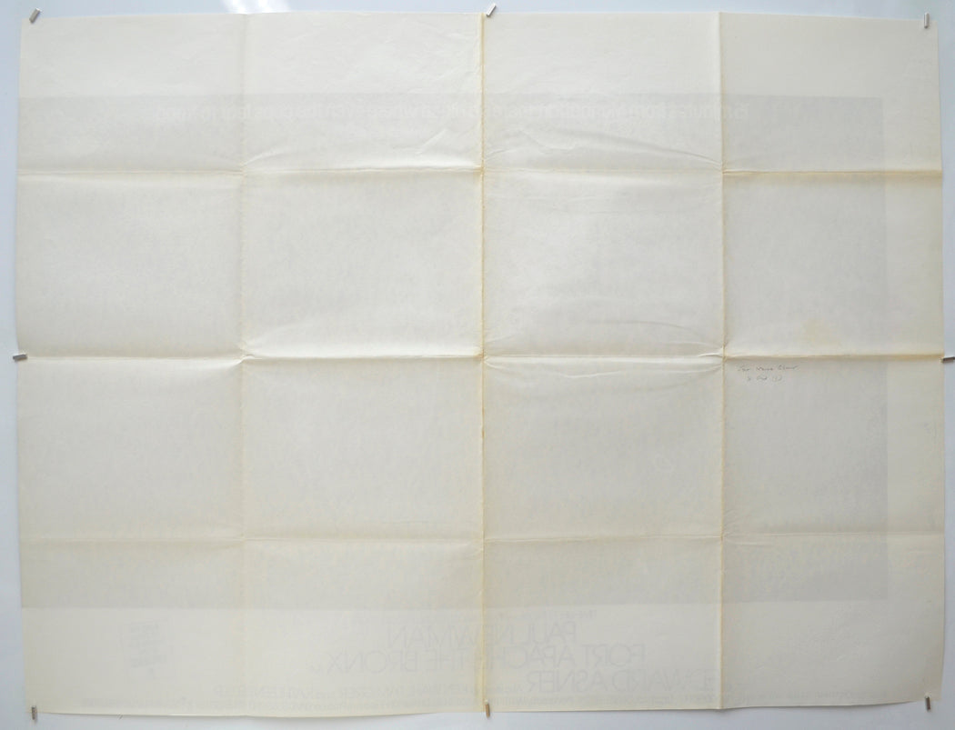 FORT APACHE, THE BRONX (Back) Cinema Quad Movie Poster