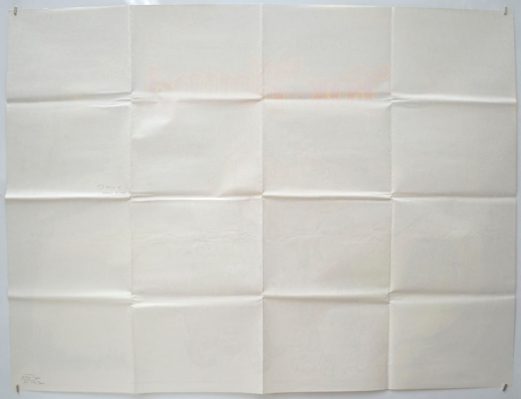 THE FOX AND THE HOUND (Back) Cinema Quad Movie Poster