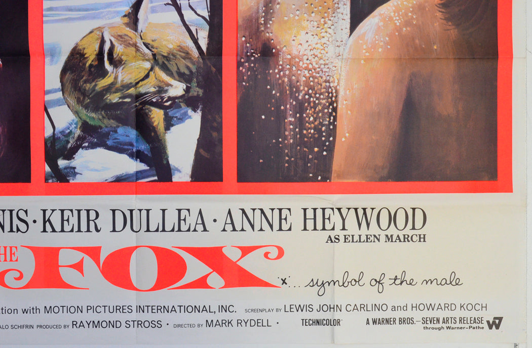 THE FOX (Bottom Right) Cinema Quad Movie Poster