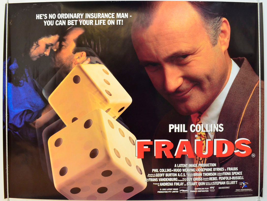 Frauds Original British Quad Poster - Film Poster - Movie Poster