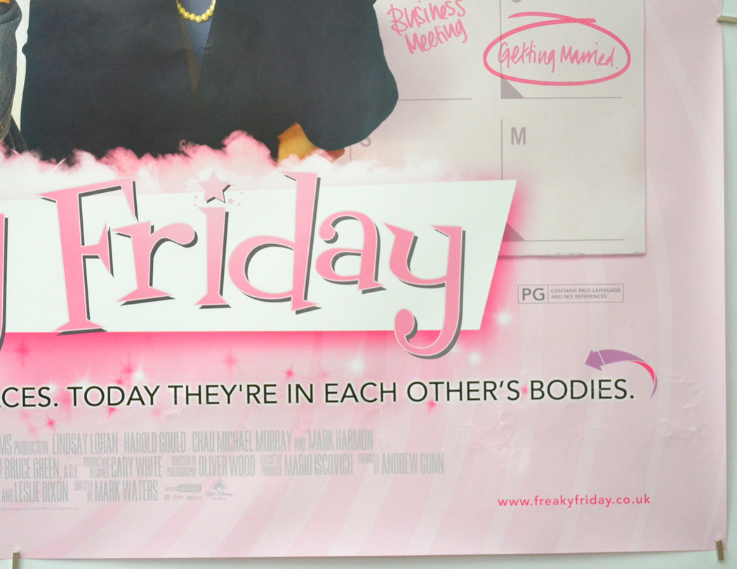 FREAKY FRIDAY (Bottom Right) Cinema Quad Movie Poster