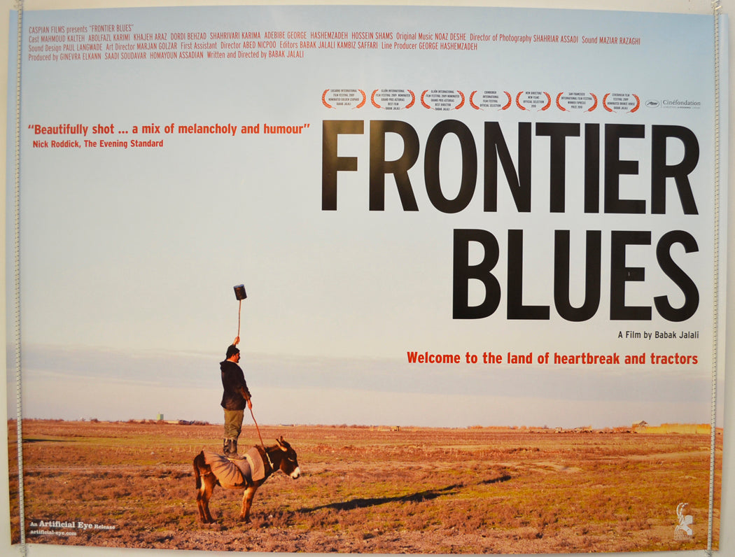 Frontier Blues Original Quad Poster - Film Poster - Movie Poster