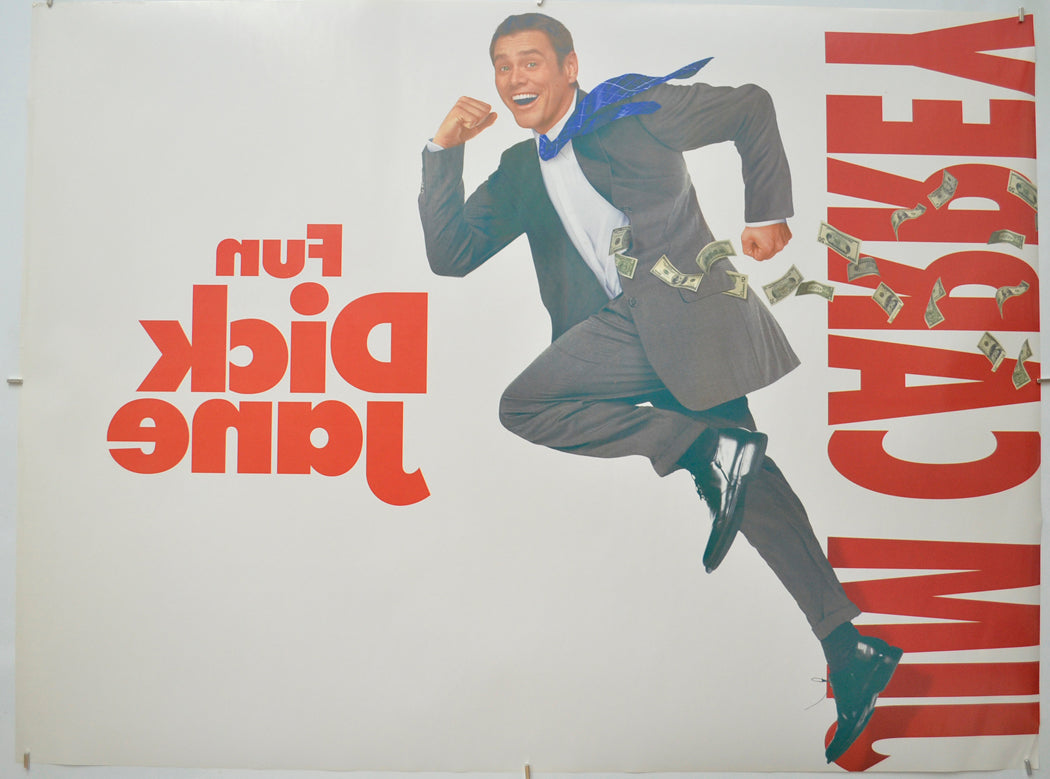 FUN WITH DICK AND JANE (Back) Cinema Quad Movie Poster