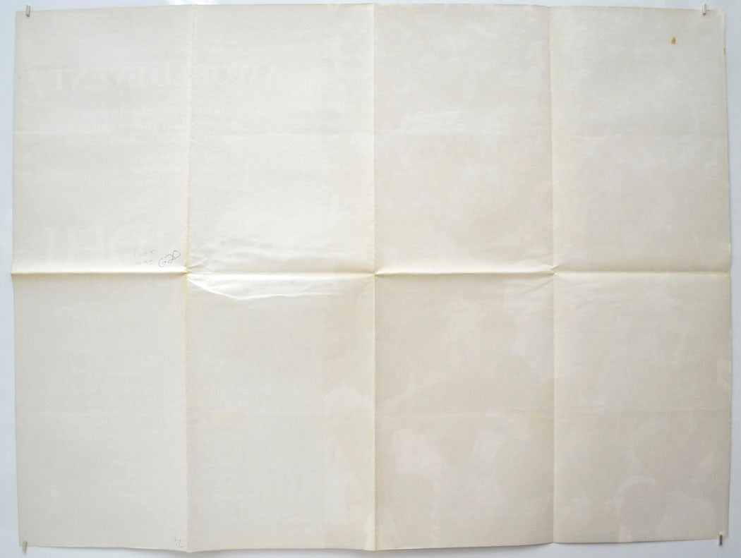 GANDHI (Back) Cinema Quad Movie Poster