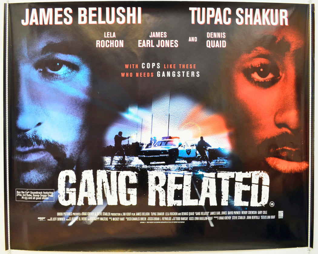 Gang Related Original Quad Poster - Film Poster - Movie Poster