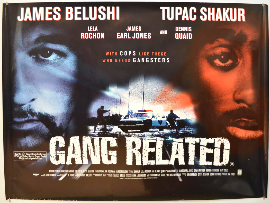 Gang Related Original Quad Poster - Film Poster - Movie Poster