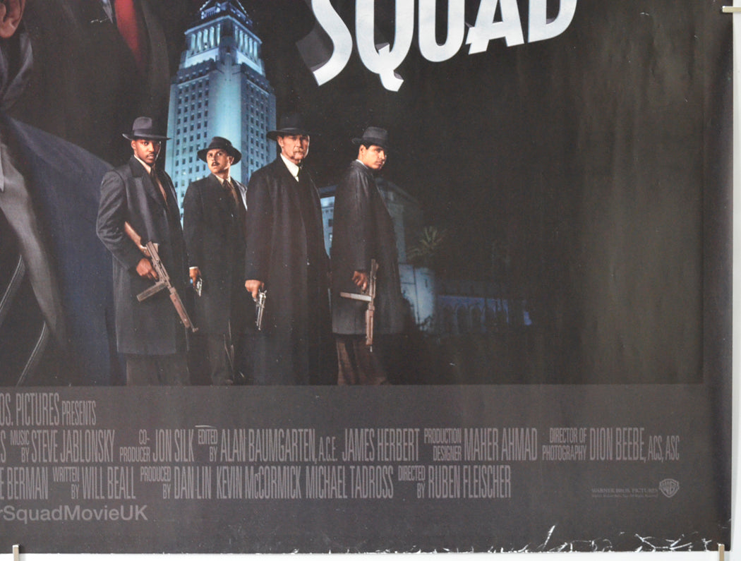 GANGSTER SQUAD (Bottom Right) Cinema Quad Movie Poster