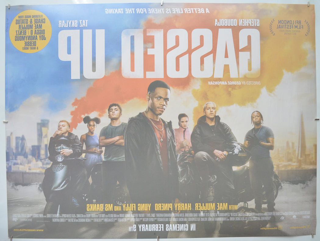 GASSED UP (Back) Cinema Quad Movie Poster
