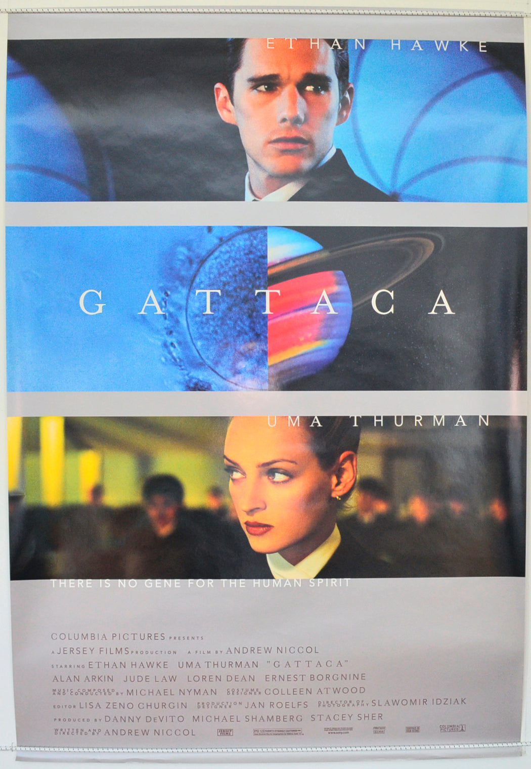 Gattaca Original One Sheet Poster - Film Poster - Movie Poster