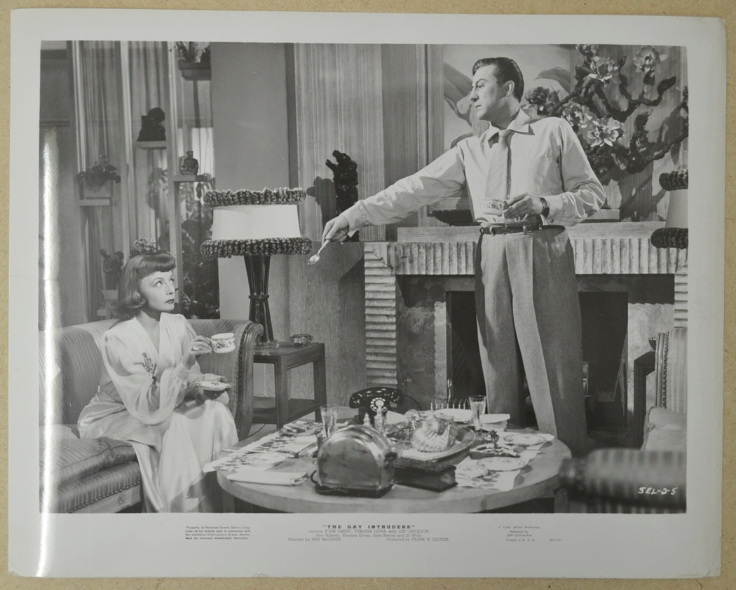 THE GAY INTRUDERS (Still 7) Cinema Black and White Press Stills