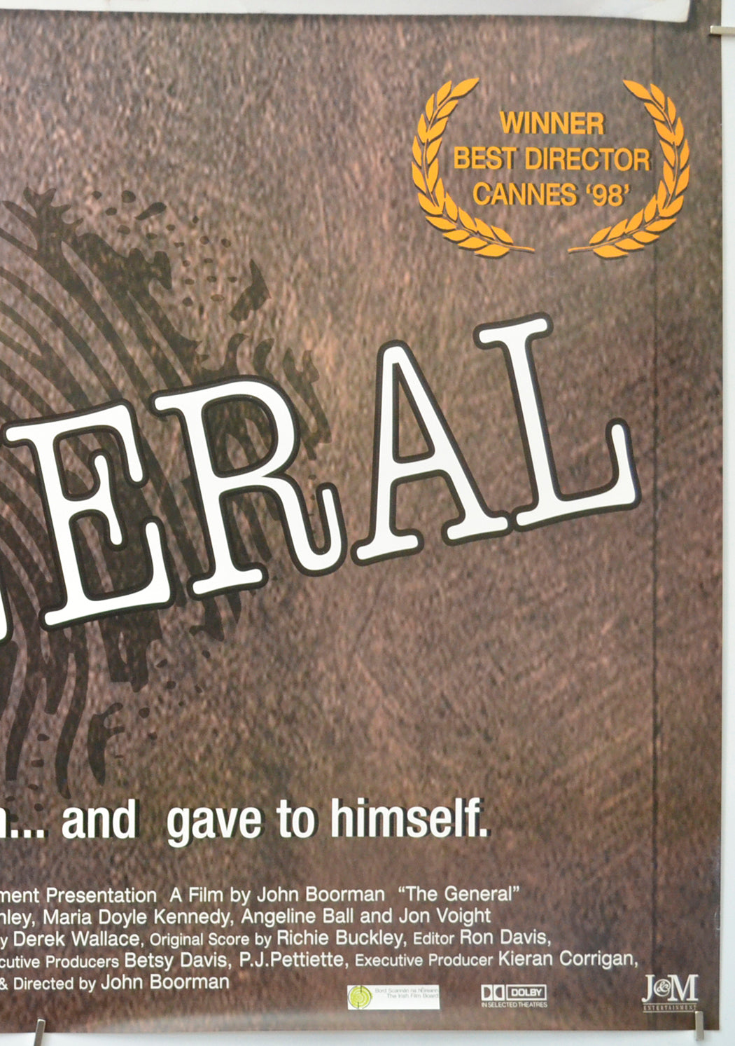 The General (Bottom Right) Cinema One Sheet Movie Poster