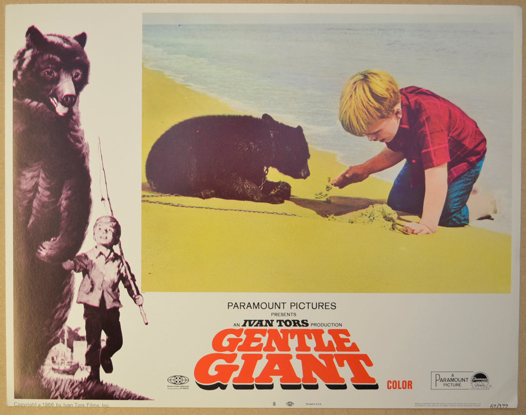 GENTLE GIANT (Card 8) Cinema Lobby Card Set