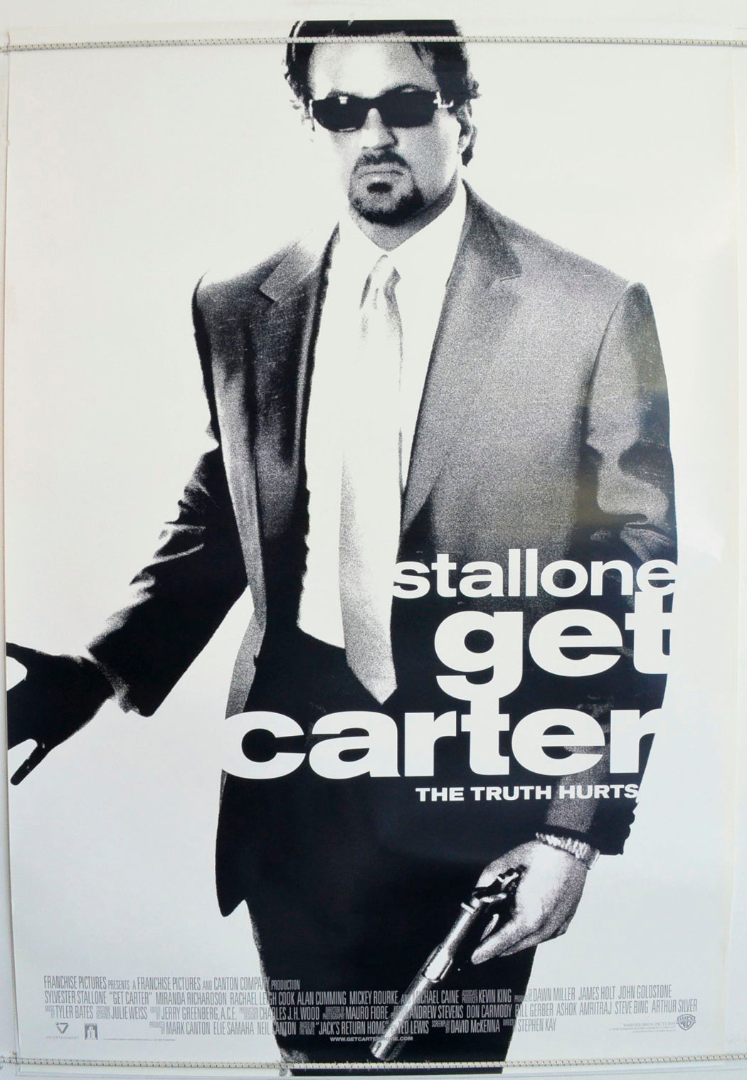 Get Carter Original One Sheet Poster - Film Poster - Movie Poster