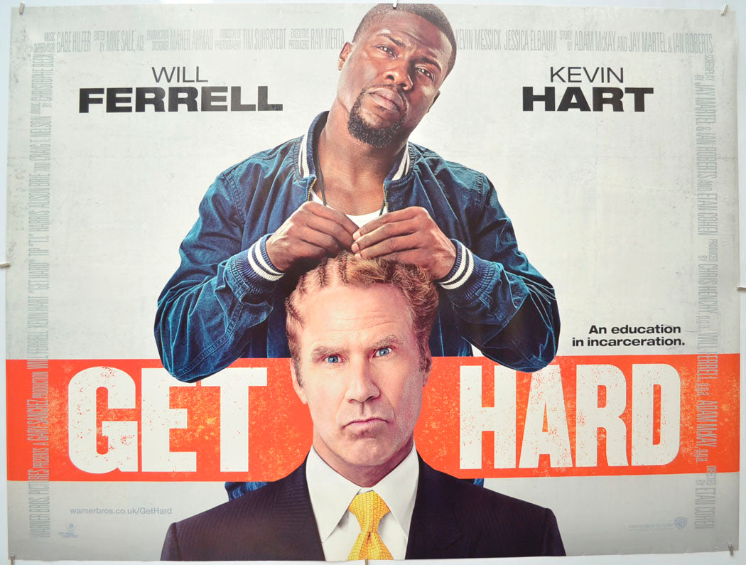 Get Hard Original Quad Poster - Film Poster - Movie Poster