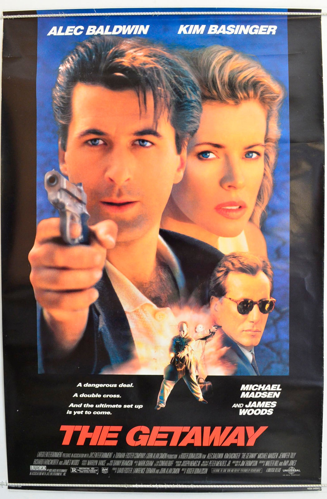 The Getaway Original One Sheet Poster - Film Poster - Movie Poster