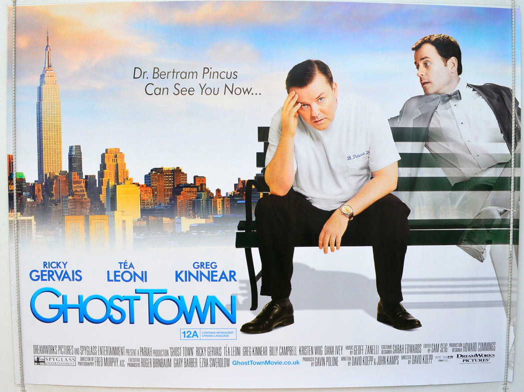 Ghost Town Original British Quad Poster - Film Poster - Movie Poster