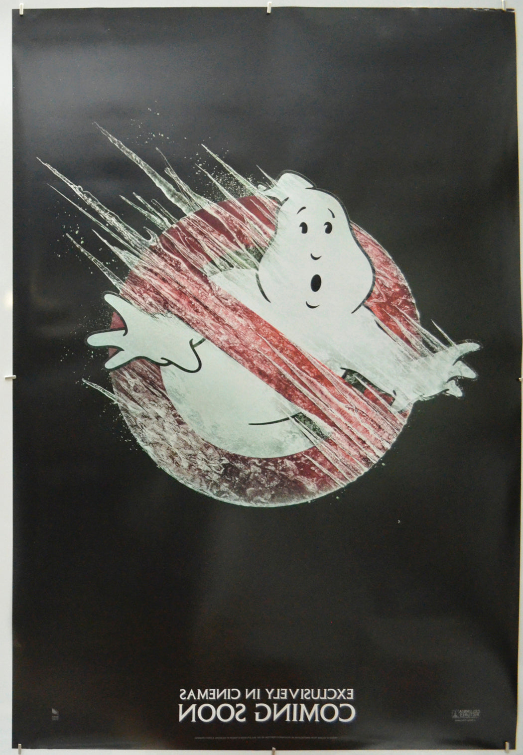 Ghostbusters: Frozen Empire (Back) Cinema One Sheet Movie Poster