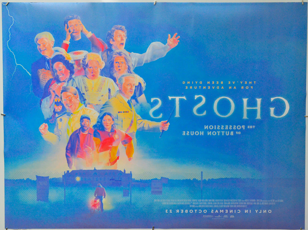Ghosts: The Possession of Button House (Back) Cinema Quad Movie Poster