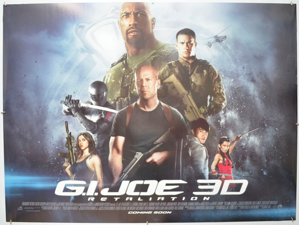 G.I. Joe - Retaliation Original Quad Poster - Film Poster - Movie Poster