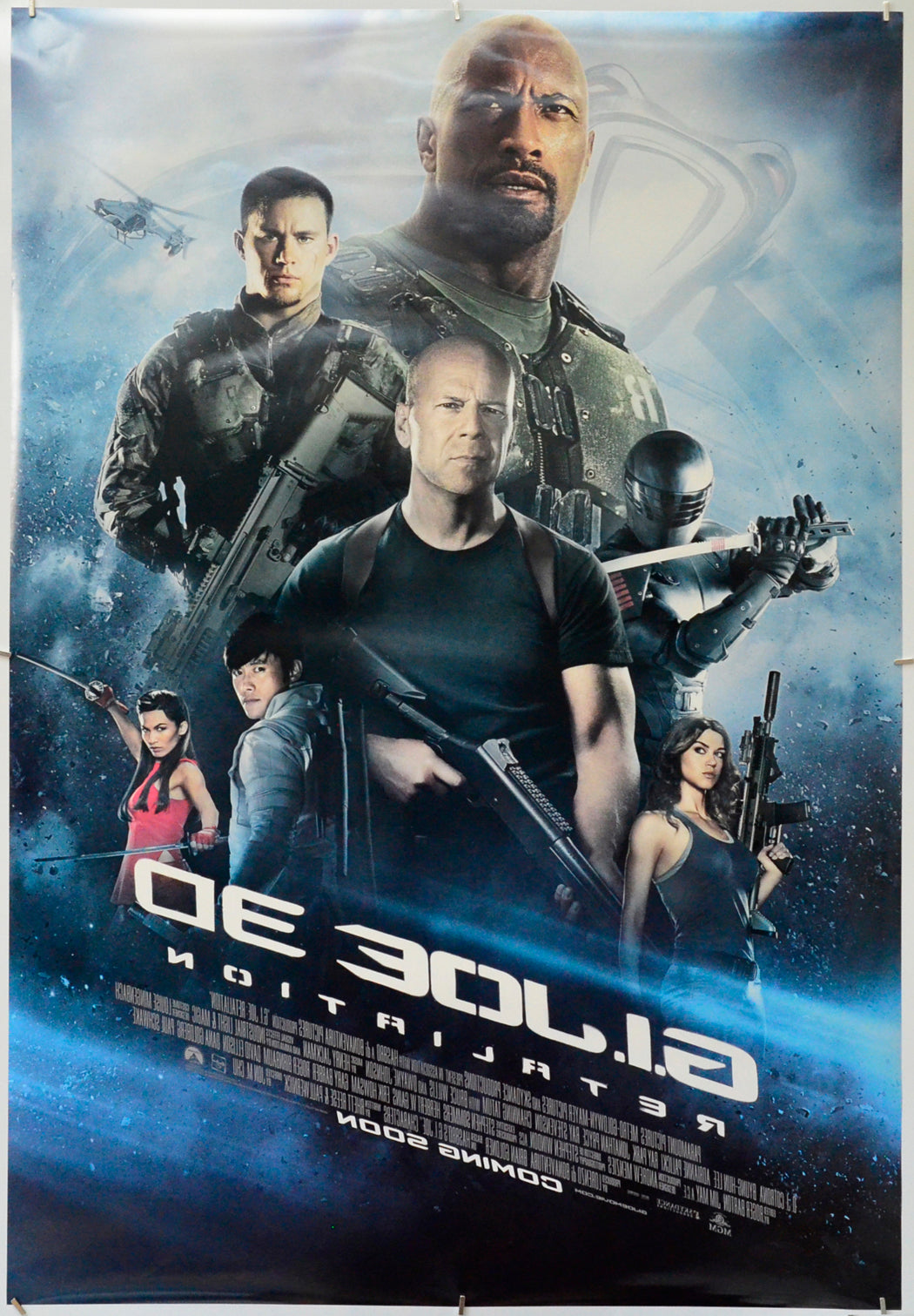 G.I. Joe - Retaliation (Back) Cinema One Sheet Movie Poster