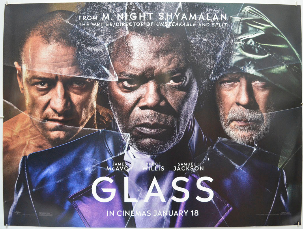 Glass Original Quad Poster - Film Poster - Movie Poster