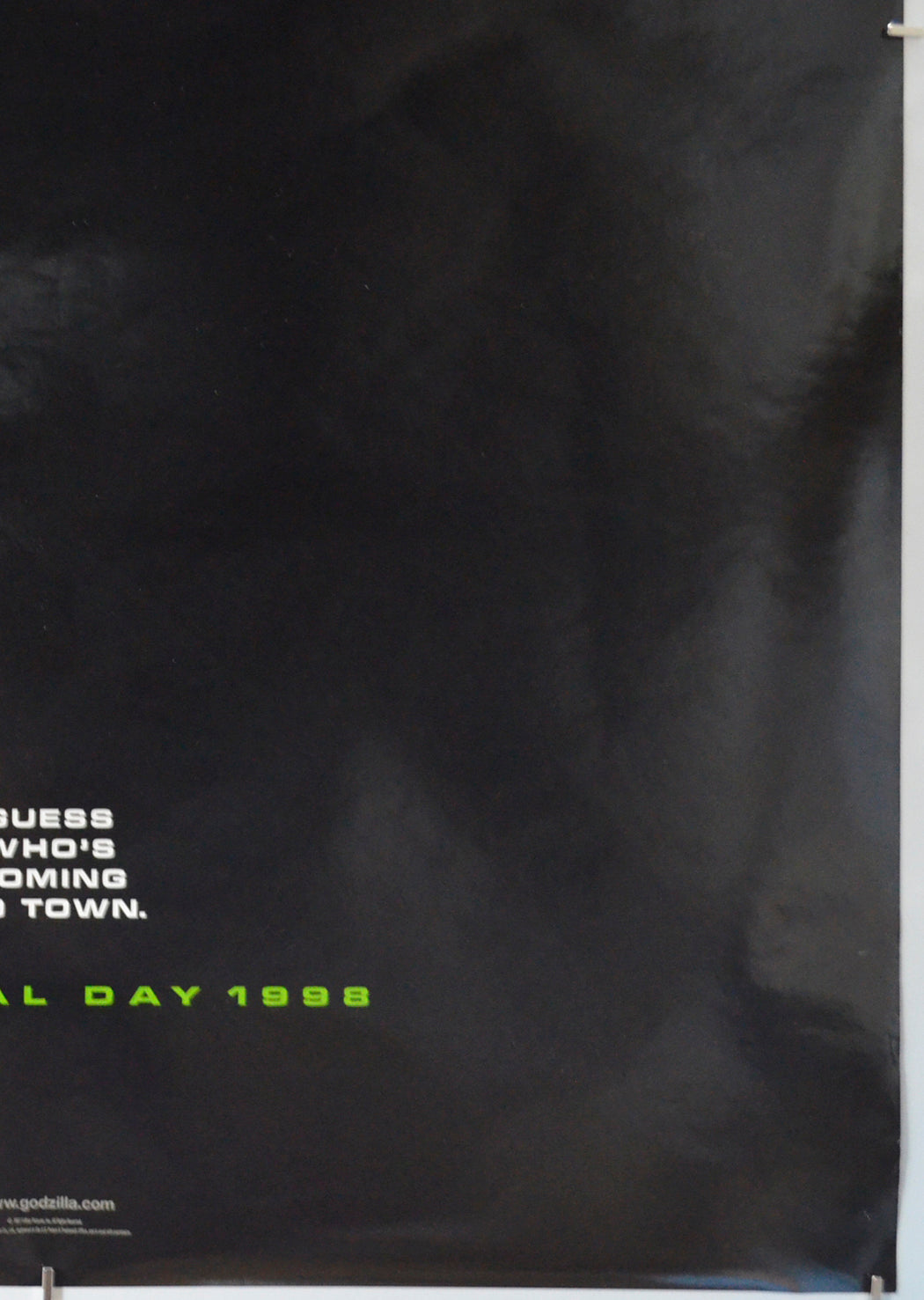 GODZILLA (Bottom Right) Cinema One Sheet Movie Poster