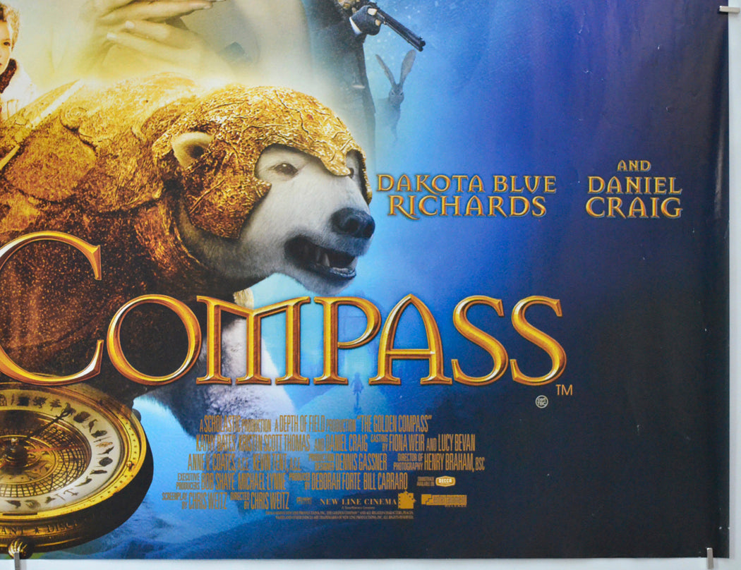 THE GOLDEN COMPASS (Bottom Right) Cinema Quad Movie Poster