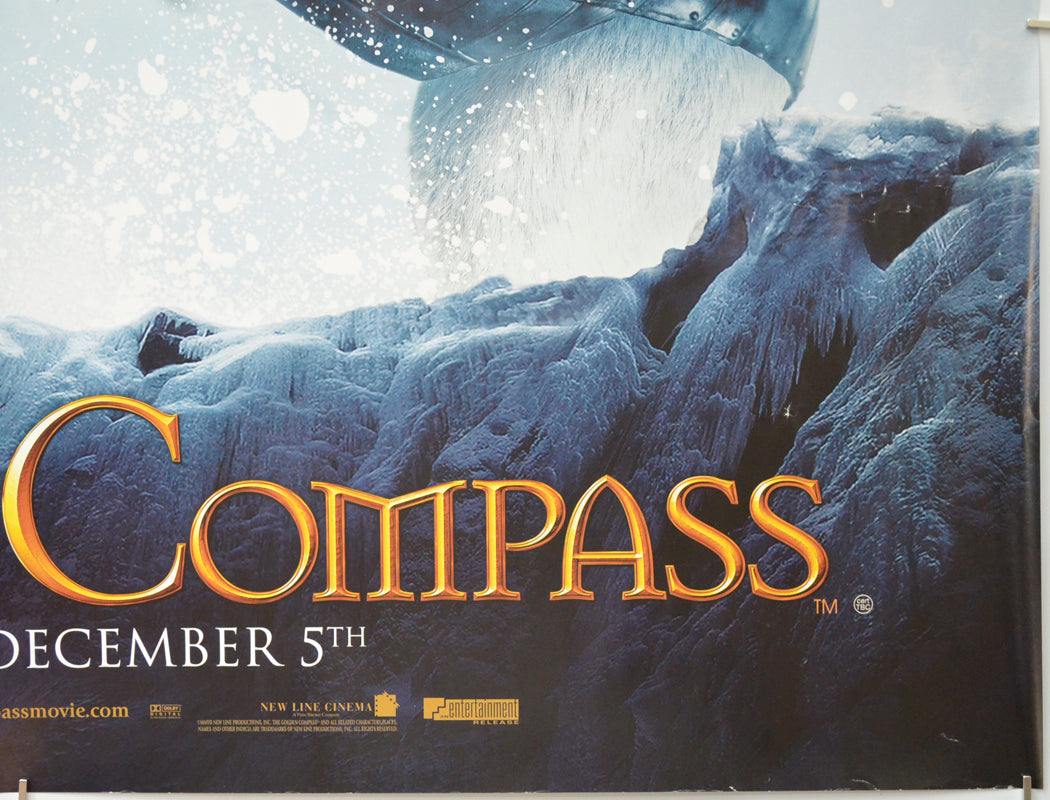 THE GOLDEN COMPASS (Bottom Right) Cinema Quad Movie Poster