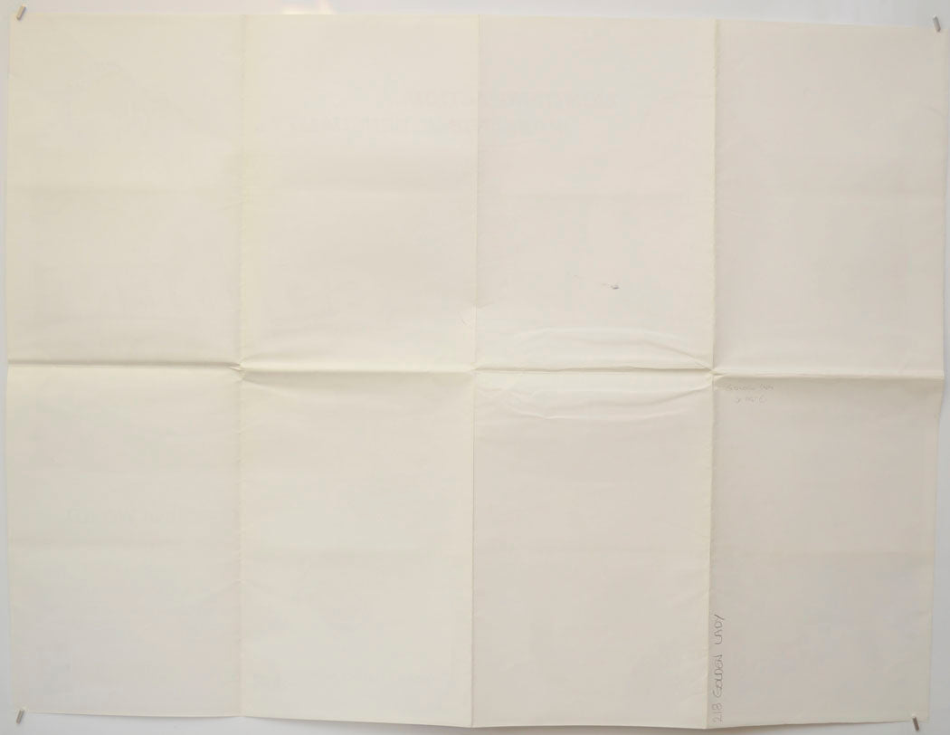 THE GOLDEN LADY (Back) Cinema Quad Movie Poster