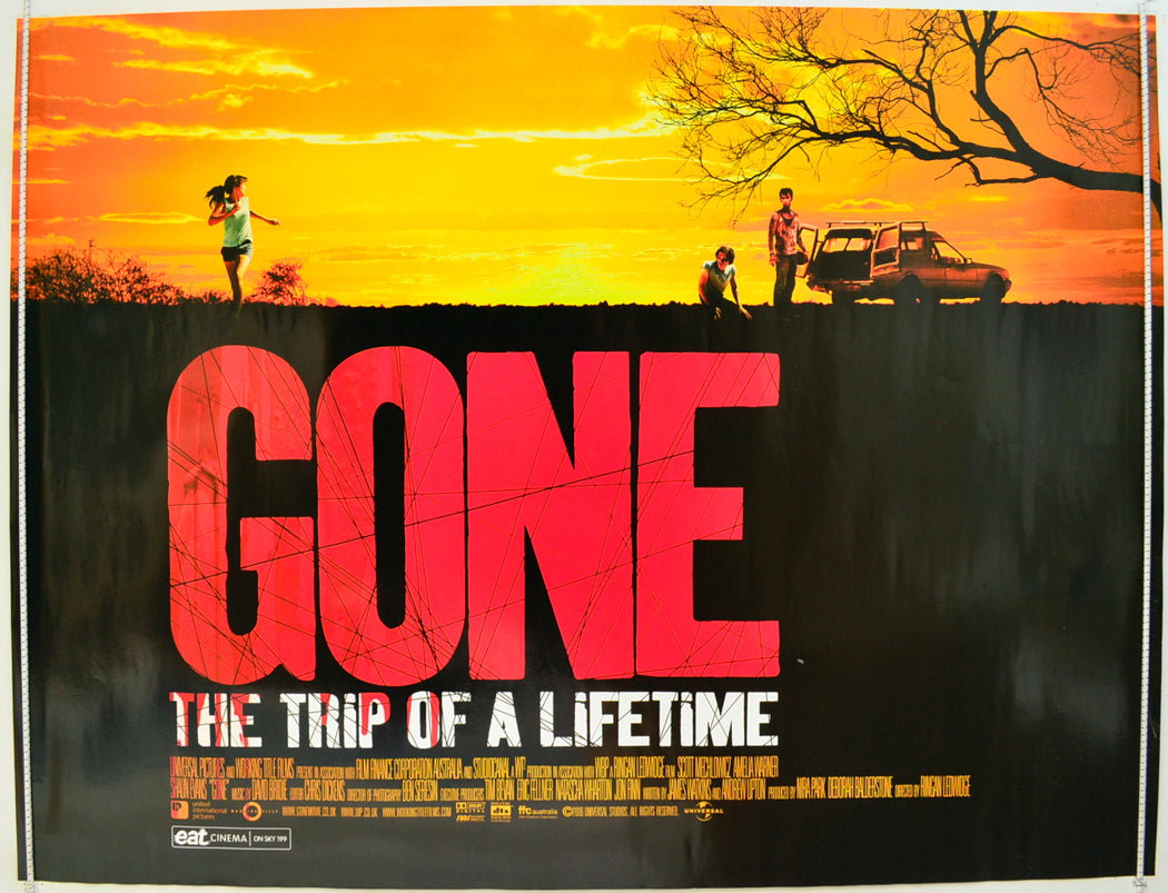 Gone Original Quad Poster - Film Poster - Movie Poster