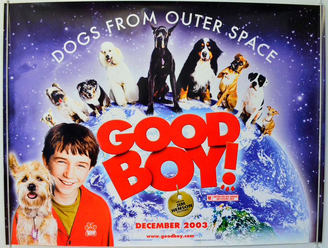 Good Boy Original British Quad Poster - Film Poster - Movie Poster