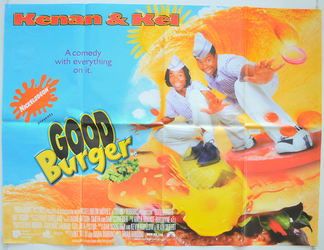 Good Burger Original Quad Poster - Film Poster - Movie Poster