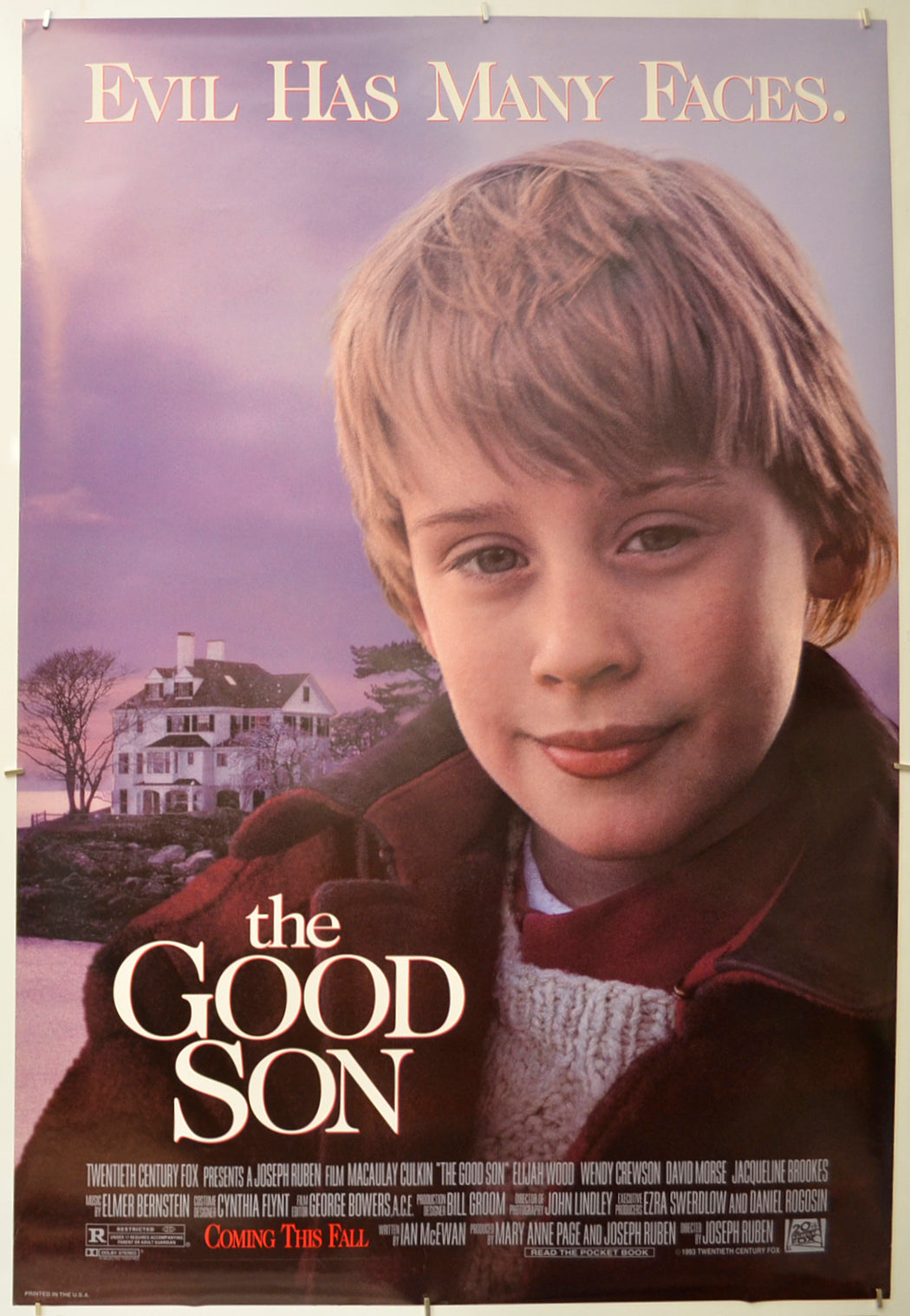 The Good Son (Teaser / Advance Version) Original One Sheet Poster - Film Poster - Movie Poster