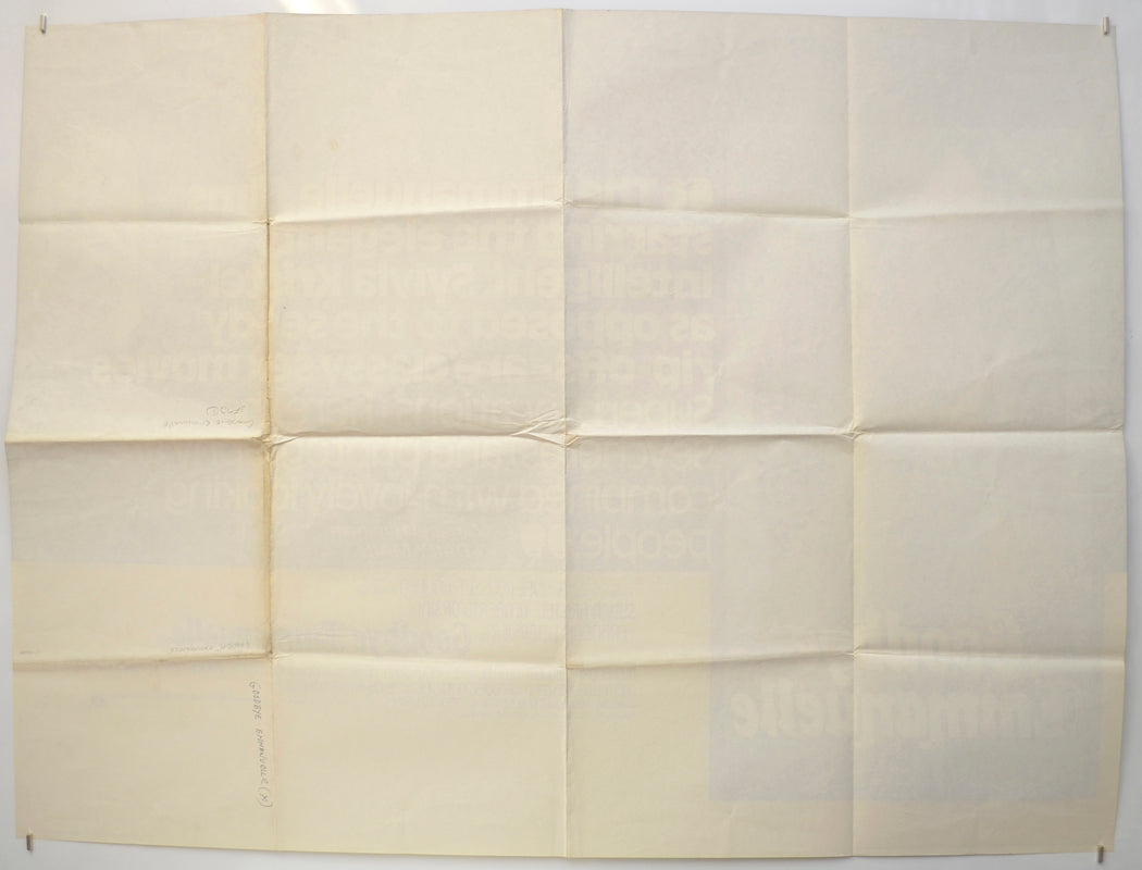 GOODBYE EMMANUELLE (Back) Cinema Quad Movie Poster