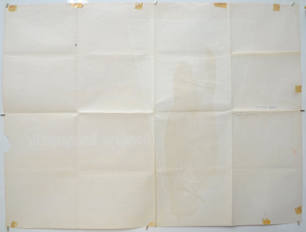 GOODBYE EMMANUELLE (Back) Cinema Quad Movie Poster