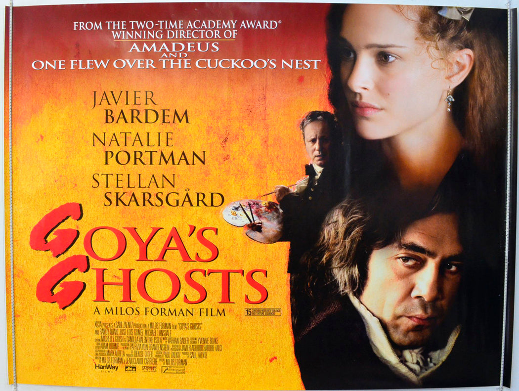 Goya's Ghosts Original British Quad Poster - Film Poster - Movie Poster