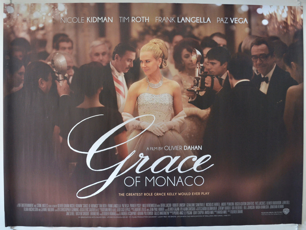 Grace Of Monaco Original Quad Poster - Film Poster - Movie Poster
