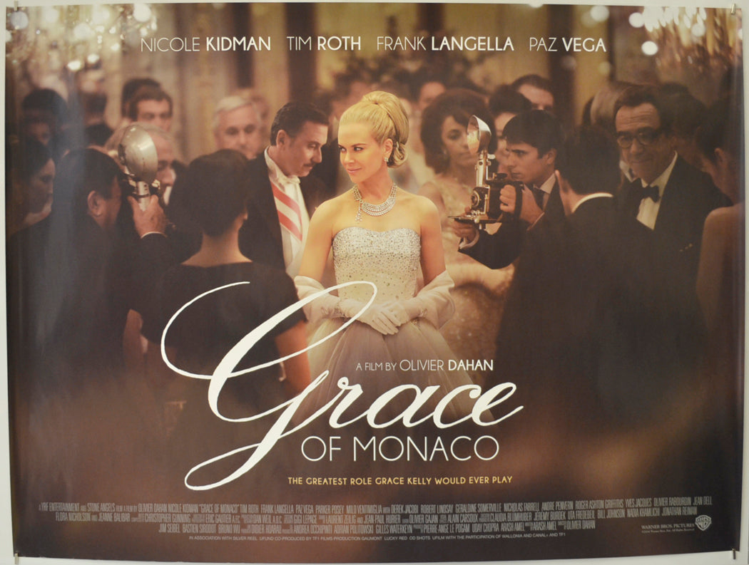 Grace Of Monaco Original Quad Poster - Film Poster - Movie Poster