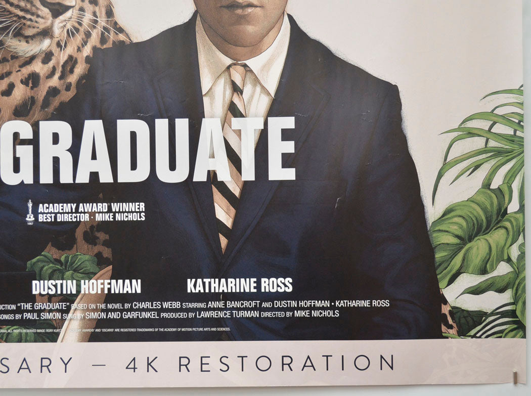 THE GRADUATE (Bottom Right) Cinema Quad Movie Poster