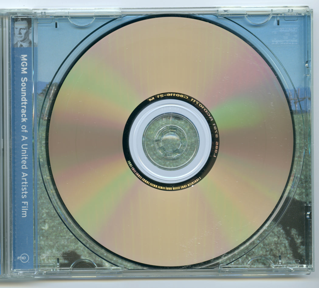 THE GREAT ESCAPE Original CD Soundtrack (CD face)