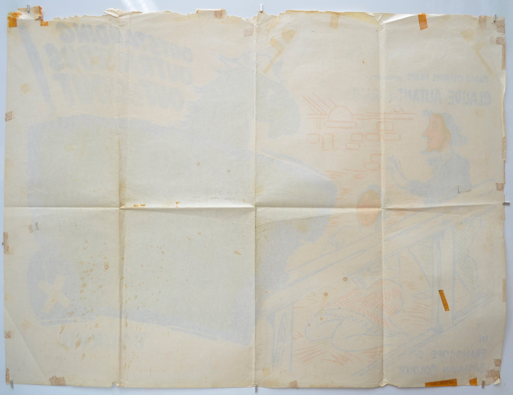 THE GREEN MARE’S NEST (Back) Cinema Quad Movie Poster