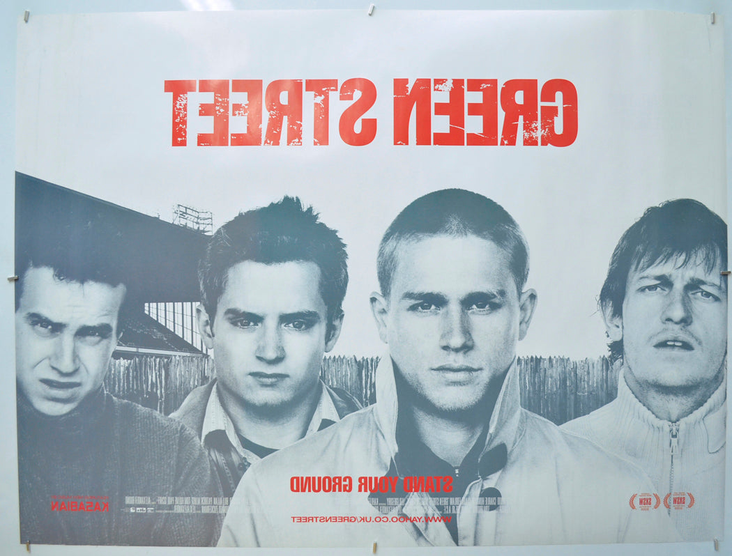 GREEN STREET (Back) Cinema Quad Movie Poster