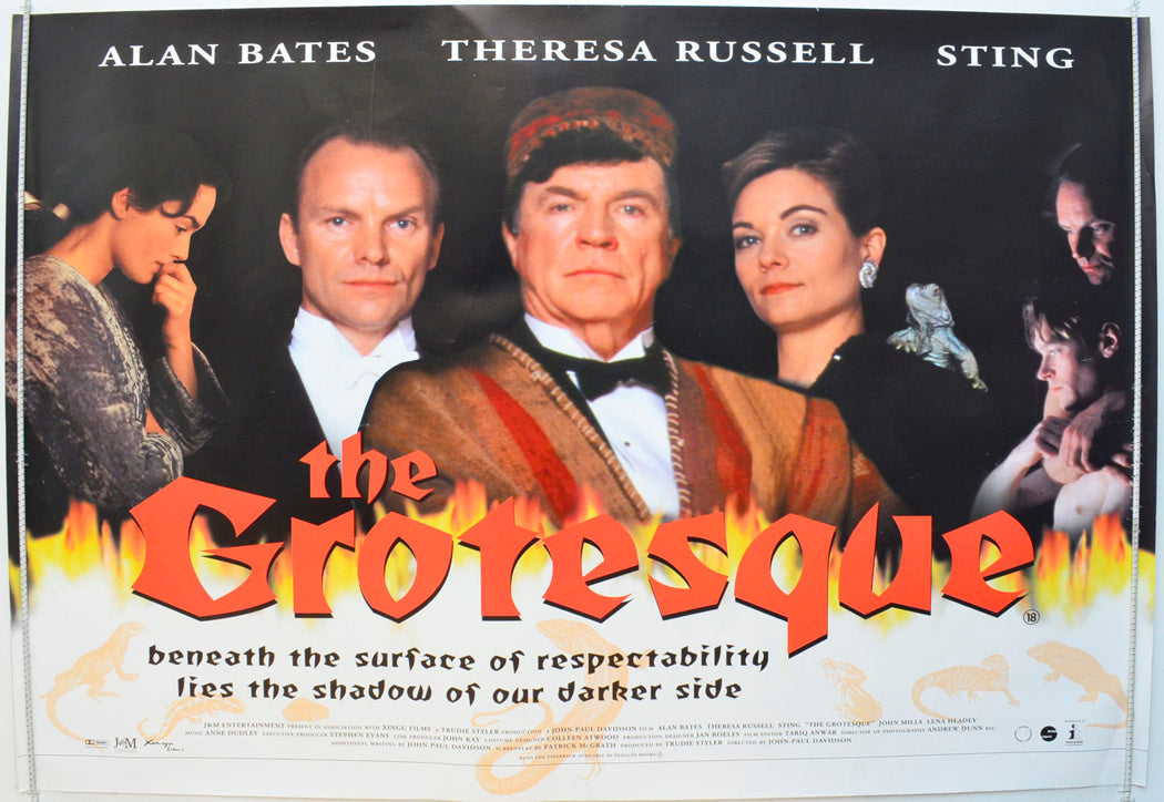 The Grotesque Original British Quad Poster - Film Poster - Movie Poster