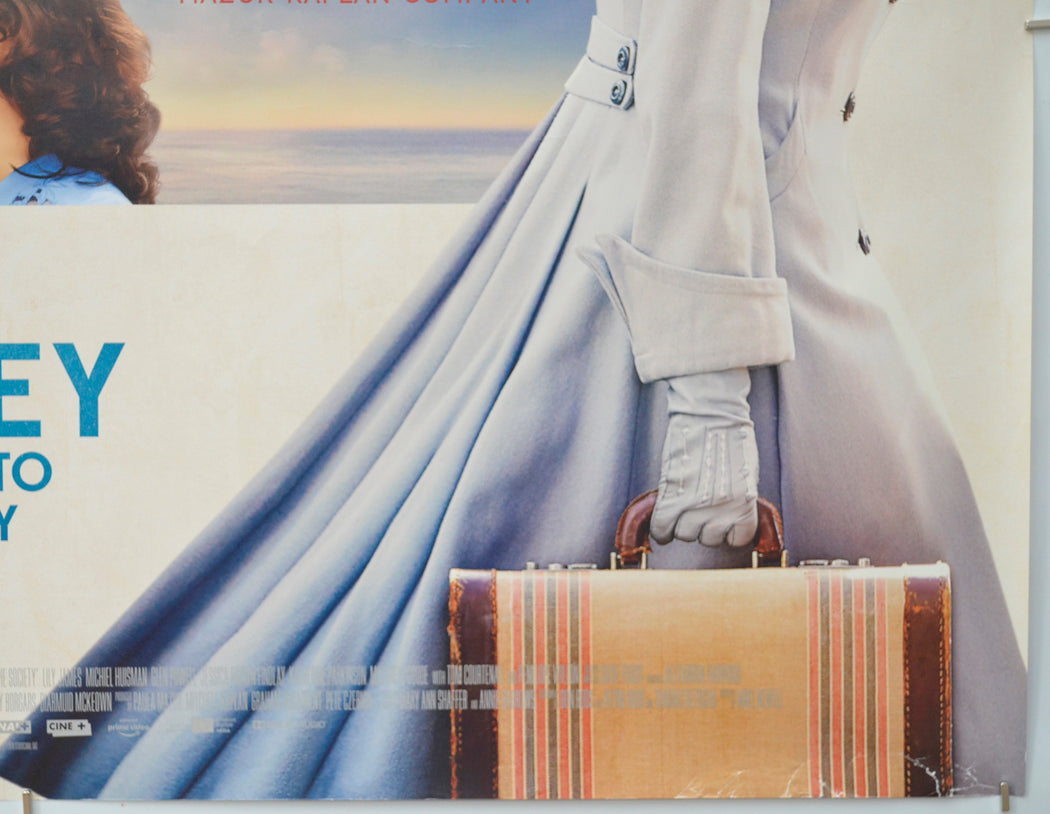 THE GUERNSEY LITERARY AND POTATO PEEL PIE SOCIETY (Bottom Right) Cinema Quad Movie Poster