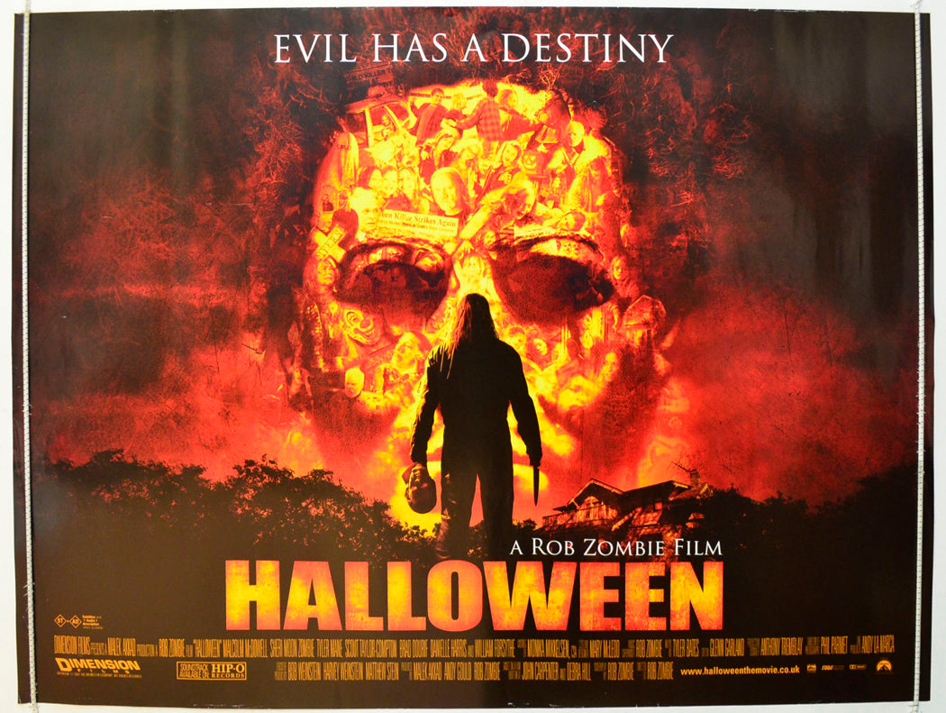 Halloween Original British Quad Poster - Film Poster - Movie Poster
