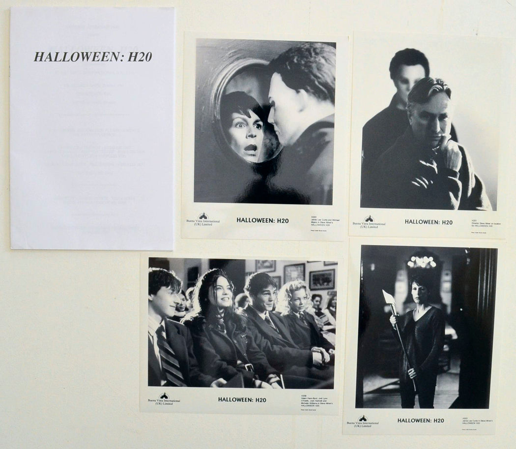 Hallowen H20 Original Cinema Exhibitors Press Kit