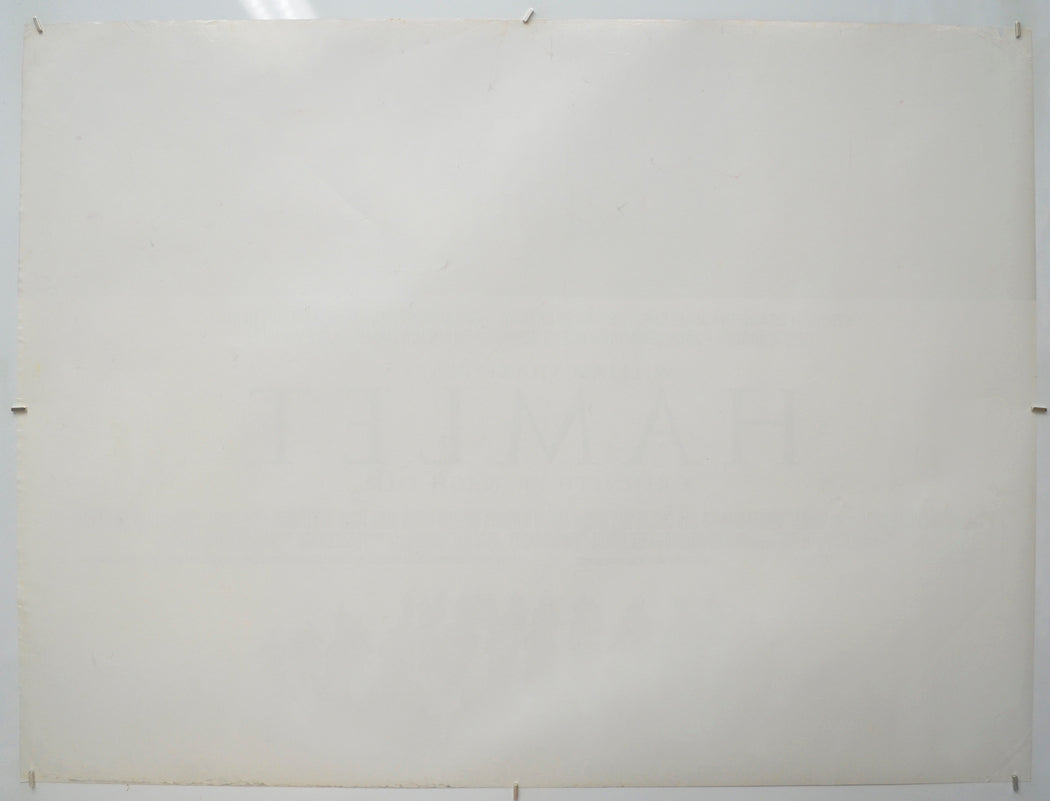 HAMLET (Back) Cinema Quad Movie Poster