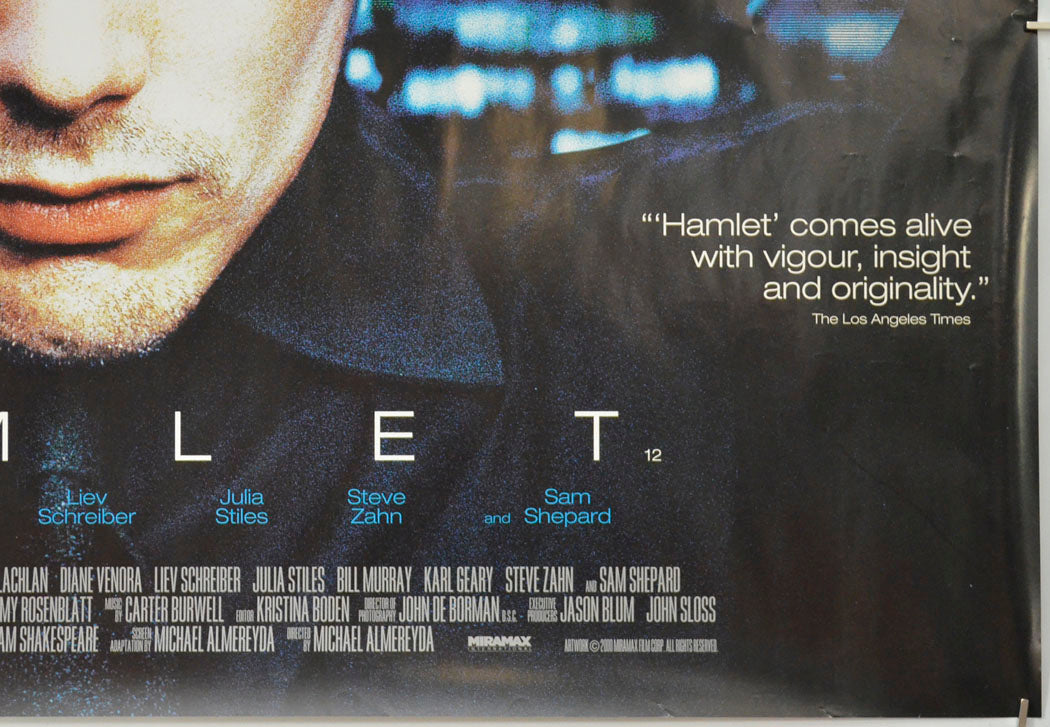 HAMLET (Bottom Right) Cinema Quad Movie Poster