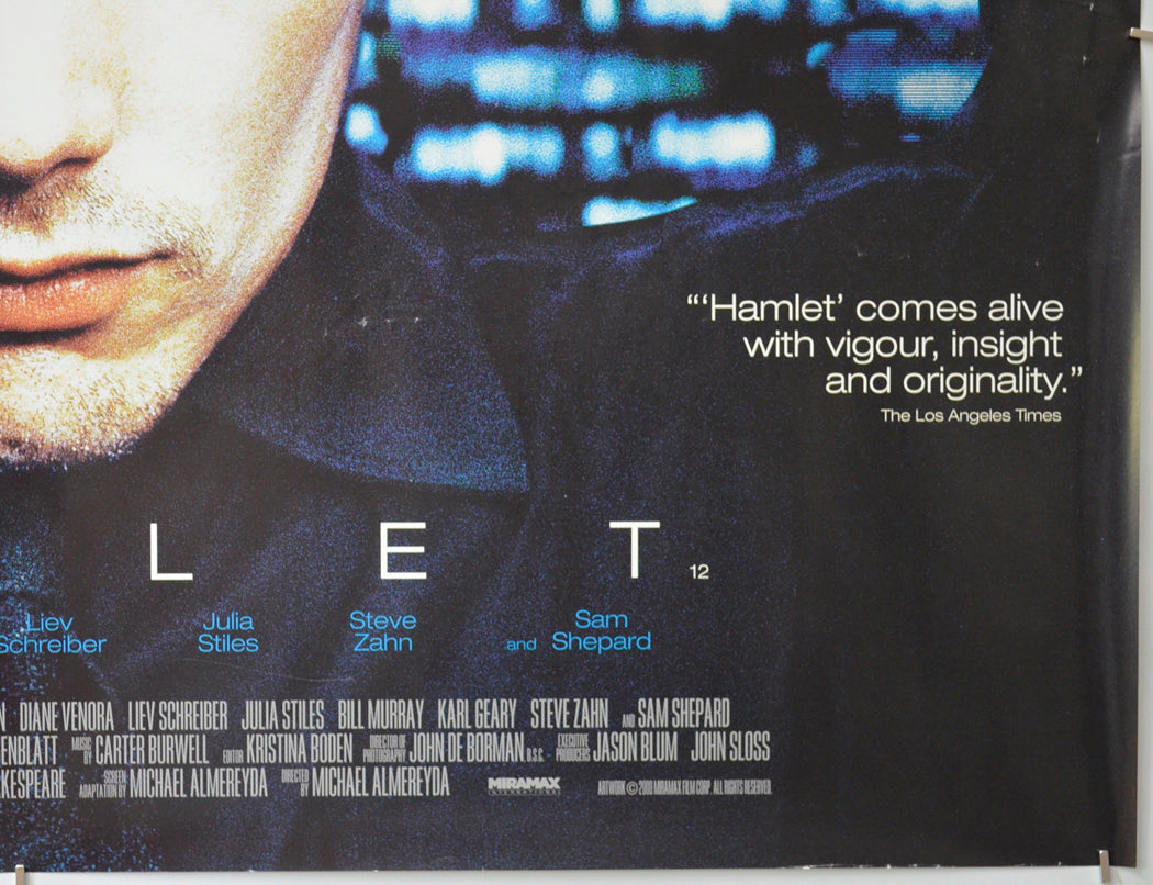 HAMLET (Bottom Right) Cinema Quad Movie Poster