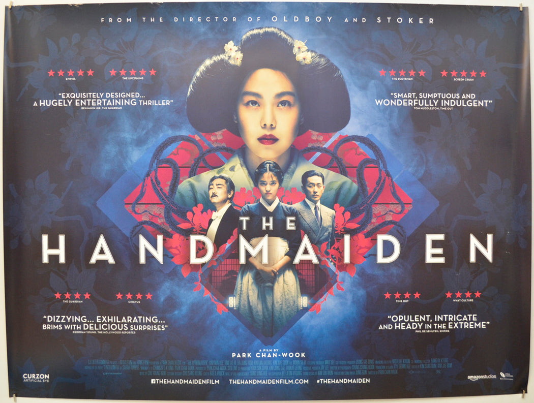 The Handmaiden Original Quad Poster - Film Poster - Movie Poster
